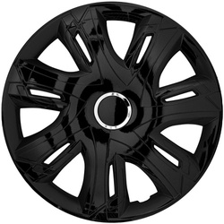 Kołpaki 15 NRM Supernova black + ring 4 szt.