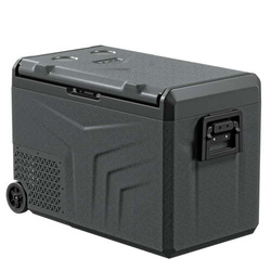 Lodówka turystyczna z kompresorem Yolco TCX50 Carbon 52L 12V 24V 240V + bateria modułowa
