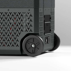 Lodówka turystyczna z kompresorem Yolco TCX50 Carbon 52L 12V 24V 240V + bateria modułowa