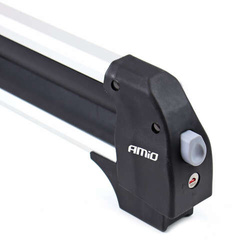 Bagażnik na narty AMIO SSR-01L aluminium 4 pary nart 2 deski zamykany