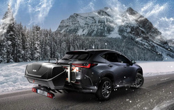 Aguri Active Bike PRO 2 Black + BOX 380L + Uchwyt na narty 400 mm