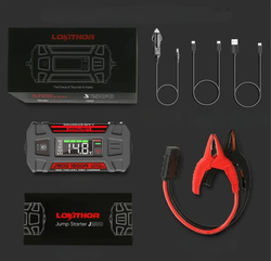 Jump Starter Lokithor J1500 1500A 12V LiFePO4 szybkie ładowanie 60W