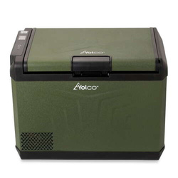 Lodówka turystyczna z kompresorem Yolco GCX47 Green 47L 12V 24V 240V + bateria modułowa Yolco 15600 mAh