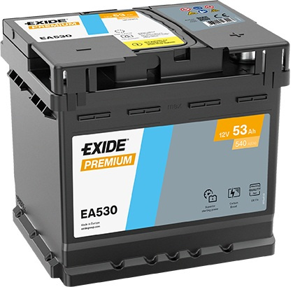 Akumulator Exide EA530 53Ah 540A P+ 12V