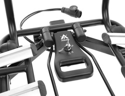 Aguri Active Bike 2 E-Bike Silver + BOX 380L + uchwyt na narty 400 mm