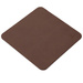 Elegancka podkładka pod myszkę na biurko ze skóry Baltan M 30x30 cm ciemny brąz