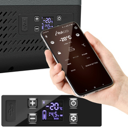 Lodówka turystyczna z kompresorem Yolco ET8 9L Bluetooth 5.0