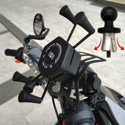Uchwyt motocyklowy na telefon FreedConn MC20W-03 z ładowarką indukcyjną