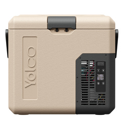 Lodówka turystyczna z kompresorem Yolco ET18 SAND 17L Bluetooth 5.0 + bateria modułowa