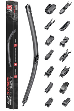 Wycieraczki samochodowe uniwersalne HQ Automotive Multiplus 650mm+475mm
