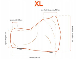 Pokrowiec na motocykl PROTECTOR XL