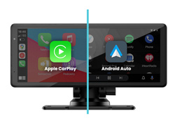 Wideorejestrator kamera tablet CarPlay Android Auto Nexadio CC250