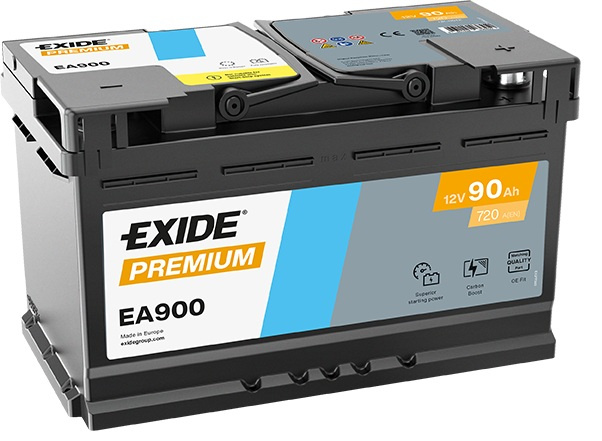 Akumulator Exide EA900 90Ah 720A P+ 12V