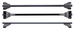 Bagażnik na dach CRUZ S-FIX 130  Citroen C4 Grand Picasso II ( 13- ) / C4 Grand Spacetourer ( 18-) Z relingami zintegr 936-531