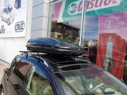 Boks dachowy SPORTAC 430 CR Rapid Czarny metalik 50 kg / FERIE2026