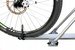 4x Amos 2 Srebrny Uchwyt rowerowy (AL)
