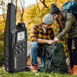 ZESTAW 4x Krótkofalówka Walkie-talkie Baofeng BF-25E Black PMR podkanały