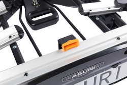 Aguri Active Bike PRO 2 Silver Bagażnik rowerowy na hak do przewozu 2 rowerów
