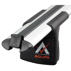 Bagażnik na relingi AGURI RUNNER II AL 1.35 A/B silver