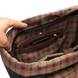 Plecak miejski Baltan City Break 26L - Polska produkcja, zmieści laptopa do 17″ czarny