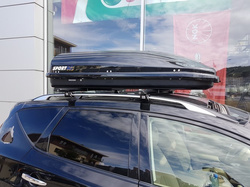 Box dachowy SPORTAC 430 Czarny Mat / FERIE2026