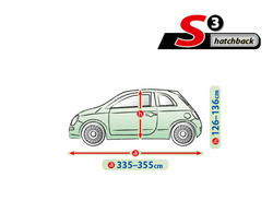 Pokrowiec na samochód Mobile Garage Hatchback - S3
