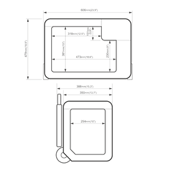 Lodówka turystyczna z kompresorem Yolco BCX40 CARBON 39L + bateria modułowa + gratis kostki lodu