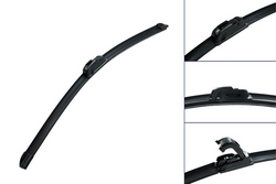 Zestaw uniwersalnych wycieraczek samochodowych bezszkieletowych Oximo WU525 + WU475 + WR510360 + gratis zapach