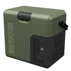 Lodówka turystyczna z kompresorem Yolco ET18 GREEN 17L Bluetooth 5.0 + bateria modułowa