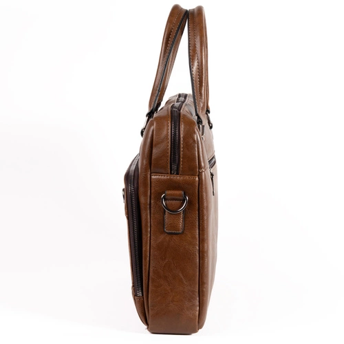 Klasyczna biznesowa torba męska na laptopa 15,6'' cala z Eco Skóry Baltan Office brązowa pol_pl_Klasyczna-biznesowa-torba-meska-na-laptopa-15-6-cala-z-Eco-Skory-Baltan-Office-brazowa-49853_3