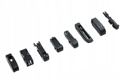 Wycieraczki samochodowe uniwersalne Oximo 650mm + 400mm Multi Type adaptery