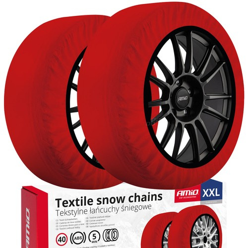 Łańcuchy śniegowe tekstylne rozmiar XXL EN16662-1 Önorm V5121 2 szt. 