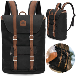 Plecak miejski Baltan City Break 26L - Polska produkcja, zmieści laptopa do 17″ czarny