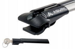Bagażnik bazowy Aguri Prestige II PS38 Silver