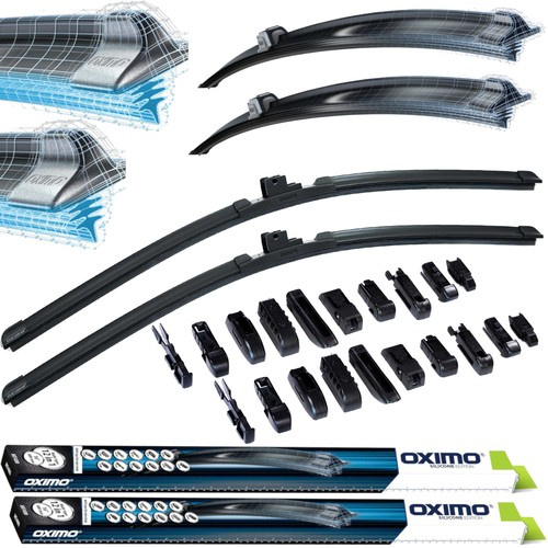 Wycieraczki samochodowe uniwersalne Oximo MT500+MT400