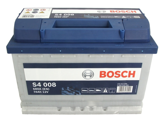 Akumulator Bosch 0 092 S40 080 74Ah 680A P+ 12V