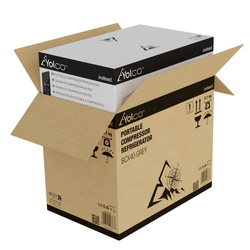 Lodówka turystyczna z kompresorem Yolco BCX40 GREY 39L + bateria modułowa + gratis kostki lodu