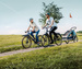 Przyczepka rowerowa dla dziecka 3w1 jogger, wózek spacerowy Croozer Kid Vaaya 1 Graphite Blue