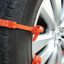 Łańcuchy śniegowe nakładki na opony opaski uniwersalne 165-275mm KN 20 sztuk