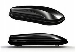 Box dachowy HAKR  MAGIC 370 Czarny połysk / FERIE2026