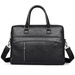 Klasyczna biznesowa torba męska na laptopa 15,6'' cala z Eco Skóry Baltan Office czarna