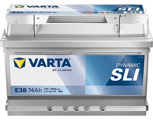 Akumulator Varta SLI 574402075 74Ah 750A P+ 12V