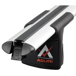 Bagażnik na relingi AGURI RUNNER II AL 1.35 A/B silver