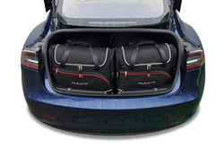 Torby do bagażnika 7 szt Kjust do Tesla Model 3 Ev 2017-2020