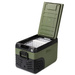 Lodówka turystyczna z kompresorem Yolco KX30 Green 25L 12V 24V 240V + bateria modułowa Yolco SC4B 15600 mAh