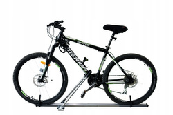 4x Amos 2 Srebrny Uchwyt rowerowy (AL)