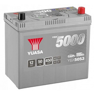 Akumulator Yuasa YBX5053 50Ah 450A P+  12V