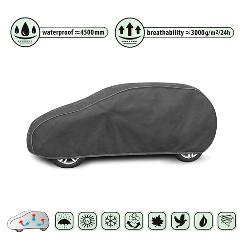Pokrowiec na samochód plandeka Optimal Garage Hatchback M2 grafitowy pol_pl_Pokrowiec-na-samochod-plandeka-Optimal-Garage-Hatchback-M2-grafitowy-49917_3
