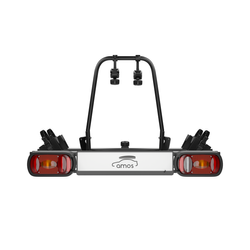 AMOS GIRO 2 Black Bagażnik rowerowy na hak platforma rowerowa na 2 rowery do 75KG - 13PIN