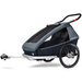 Przyczepka rowerowa dla dwójki dzieci, wózek spacerowy 2w1 Croozer Kid Vaaya 2 Graphite Blue